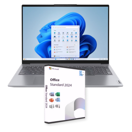 Cyfrowy Uczeń – zestaw Laptop Lenovo 16″. 16Gb, 512 SSD, WIN PRO z pakietem office – CUL1