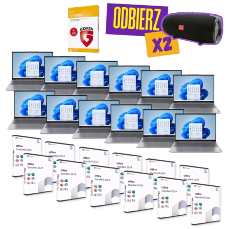 Cyfrowy Uczeń – zestaw 12 x laptop z pakietem office – CUZL1-12