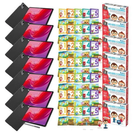 Zestaw 5 Cyfrowy Uczeń – 7 x tablet z kodowaniem CUBICO – CUT1