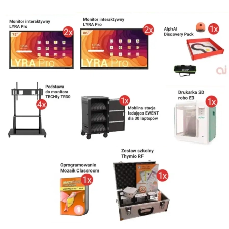 Zestaw 6 Cyfrowy Uczeń - Szkoła Podstawowa Wniosek C (od 101 do 300 uczniów)