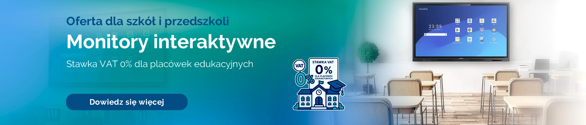 Monitory interaktywne dla Edukacji