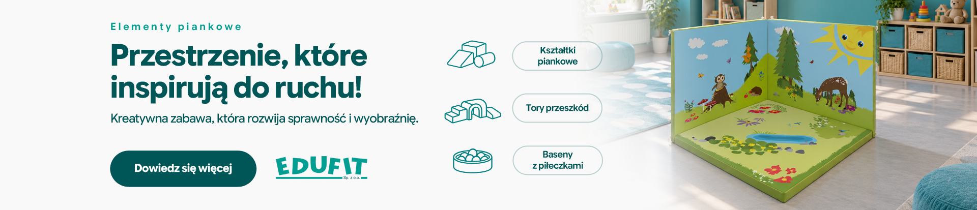 Elementy piankowe EDUfit