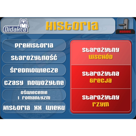 program do nauki historii