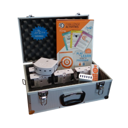 Thymio bezprzewodowy w zestawie z 6 robotami