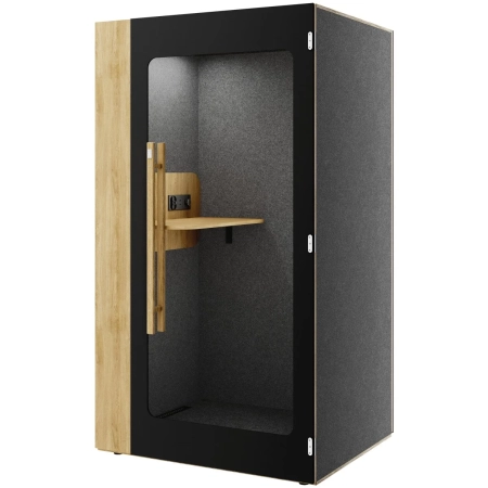 Kabina_akustyczna_HIDE_1_powiększona_czarna